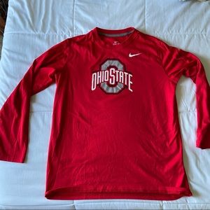 Women’s Dri Fit Long Sleeve Nike Ohio State Shirt